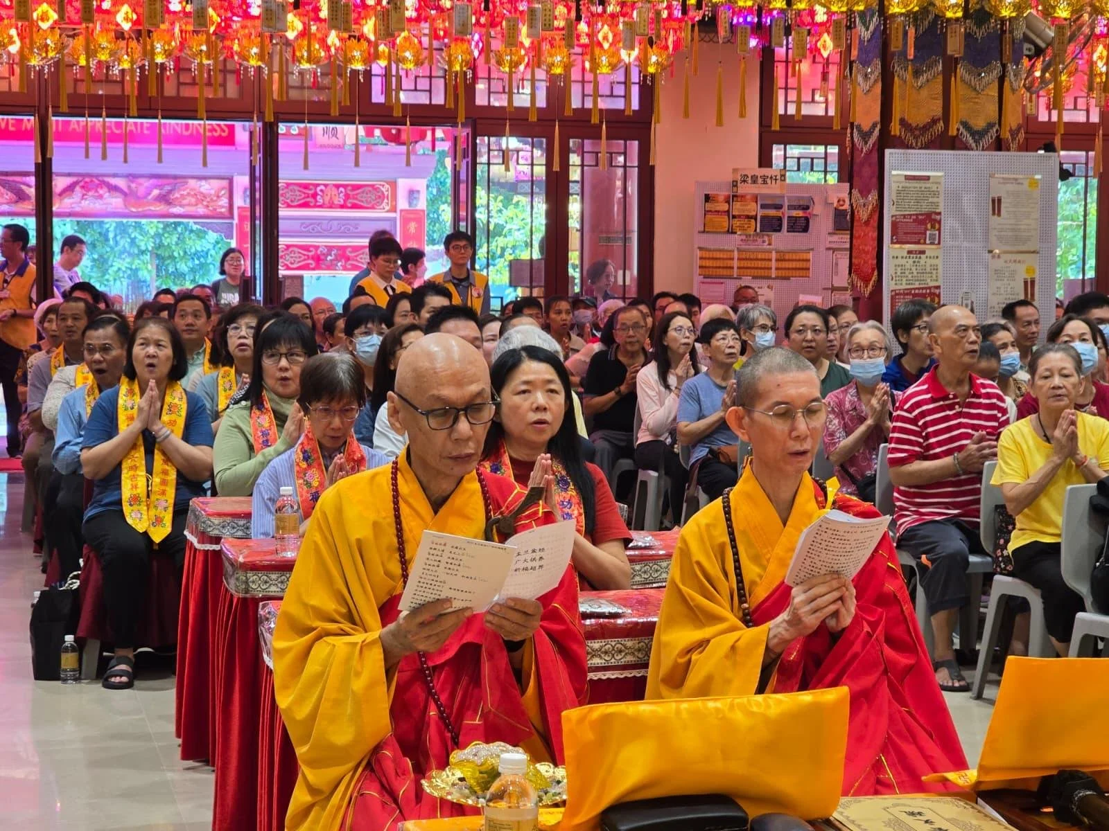 A Meaningful Ullambana at BW Monastery