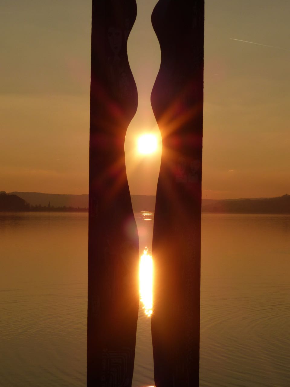 Sonnenuntergang am Bodensee