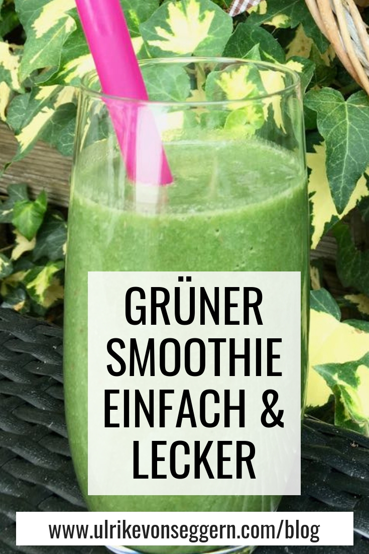 Grüner Smoothie - so lecker!