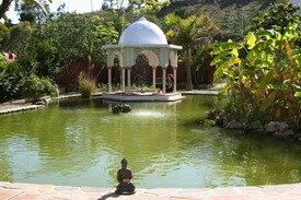 Pavillion und See Casa Malaga
