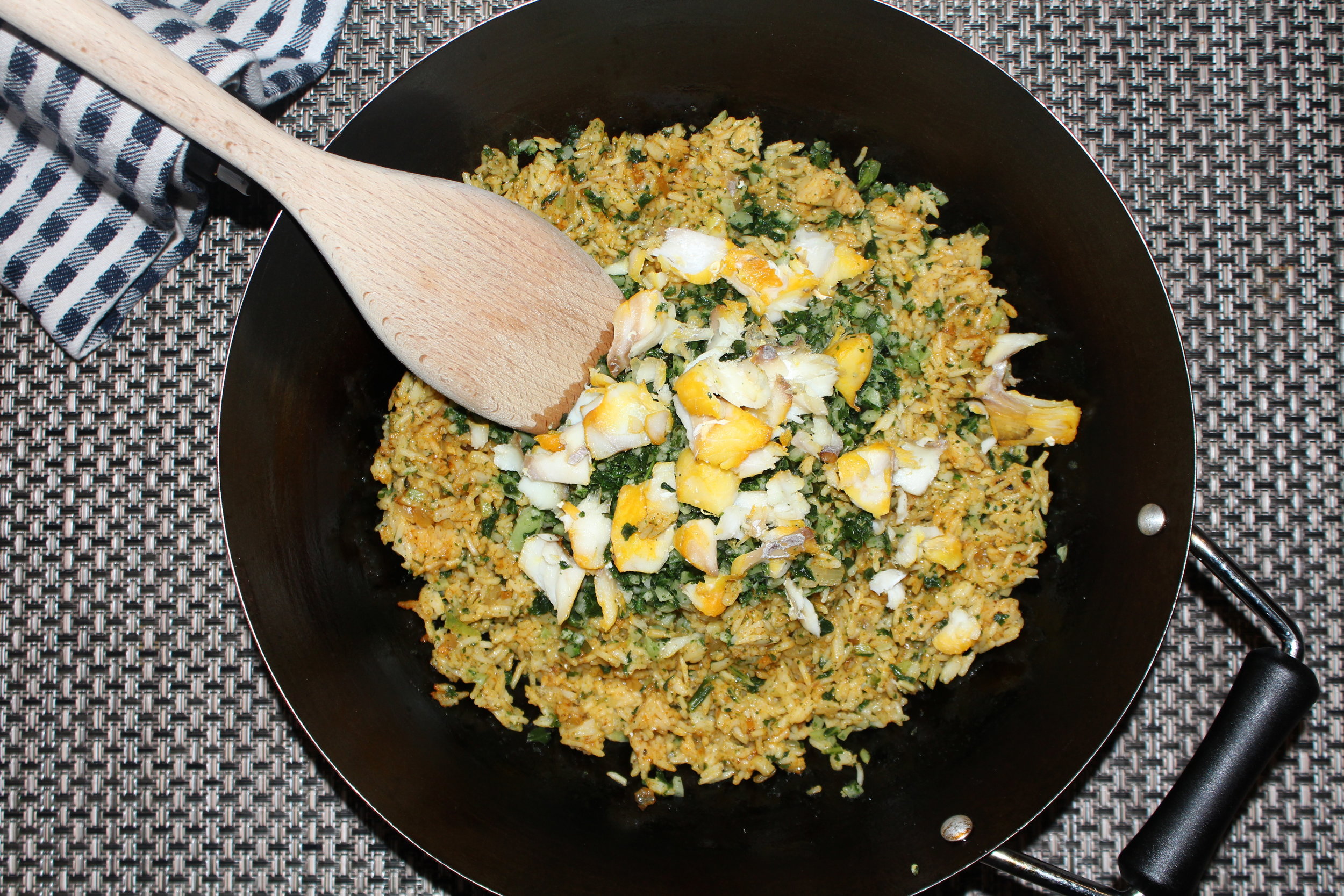 ASIAN SPICE FUSION KEDGEREE WITH SMOKED HADOCK