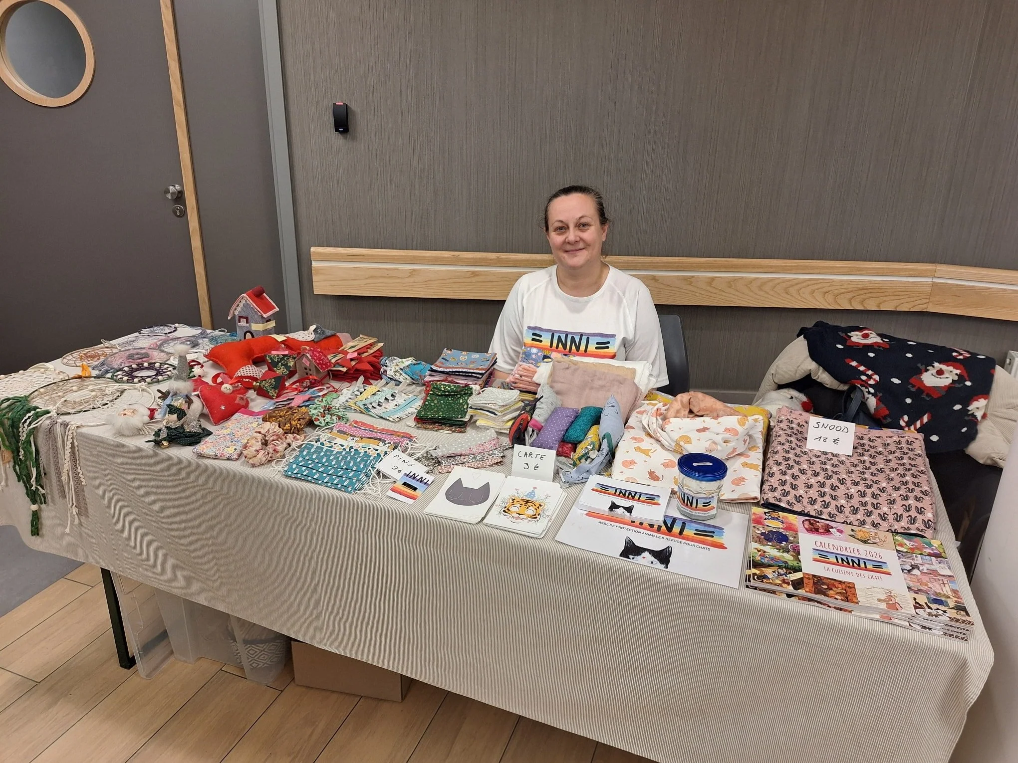 🎄❄️ March&eacute; de No&euml;l ❄️🎄 

Il est encore temps de faire vos achats de No&euml;l aupr&egrave;s de nos jolis stand Inni 🌈 

Nous sommes pr&eacute;sents aux &eacute;v&eacute;nements suivants : 

- Le No&euml;l de la Closi&egrave;re &agrave;