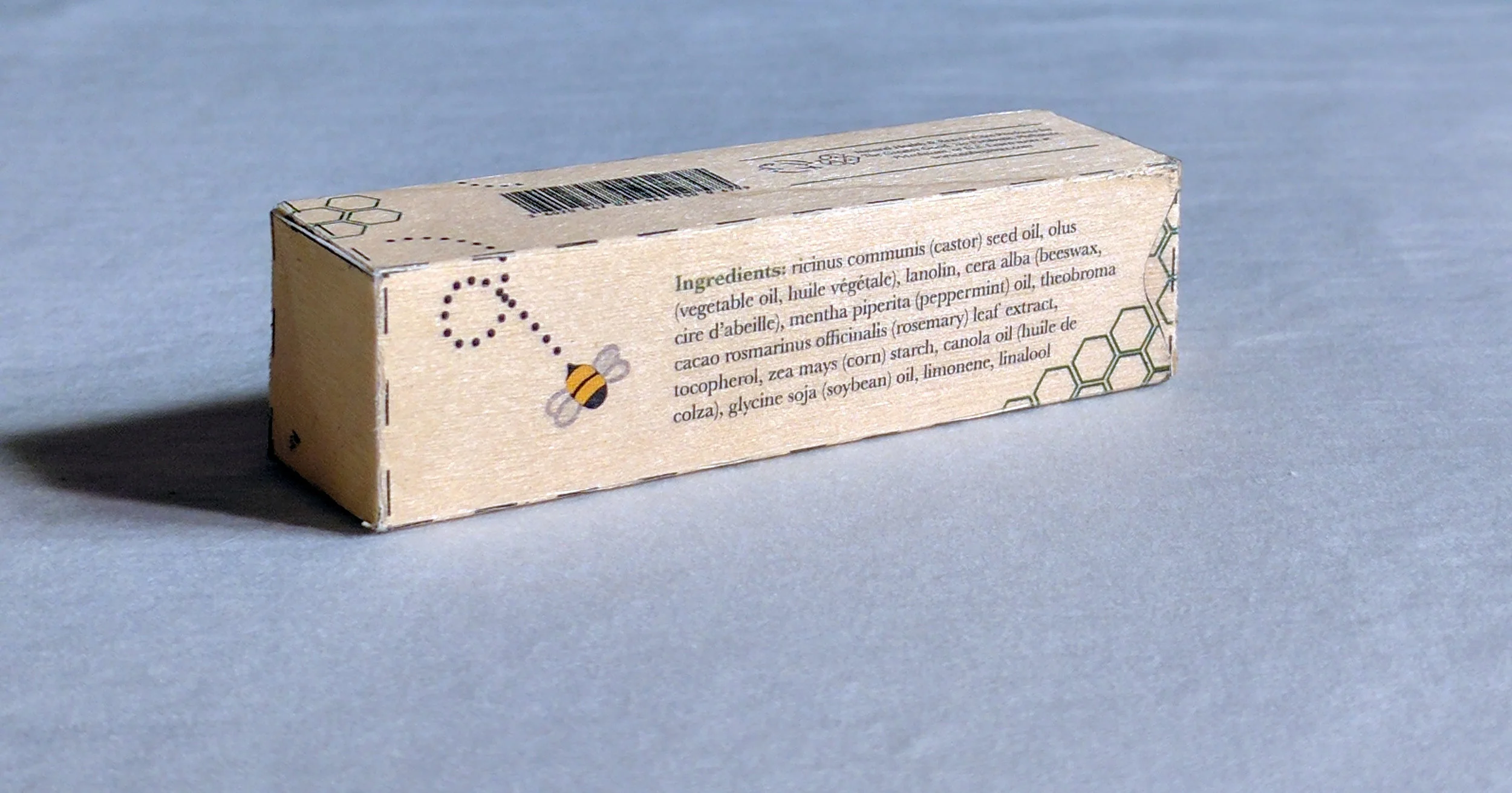 Clif Bar Packaging Back