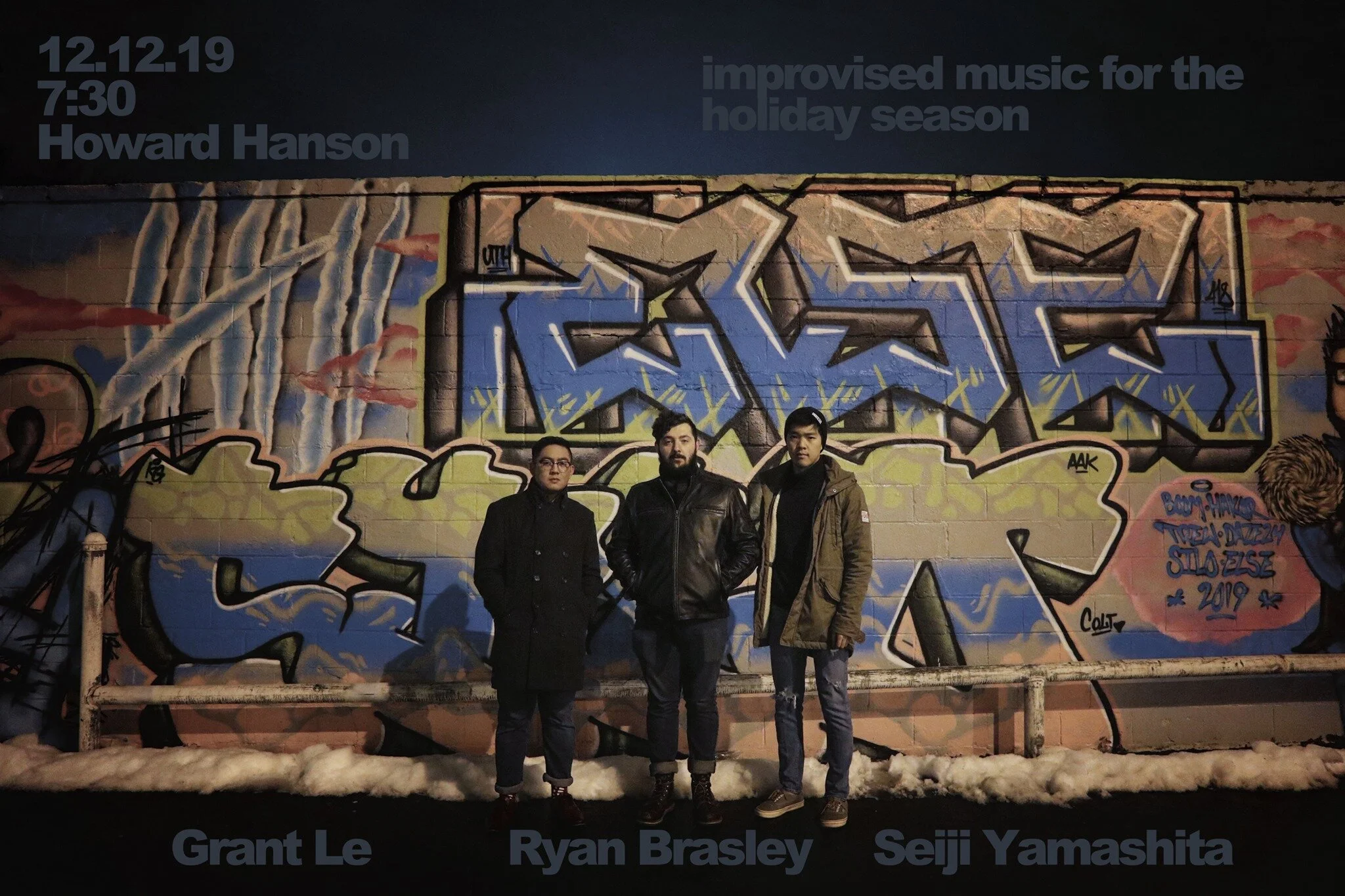 improvised music for the holiday season, Dec 12
