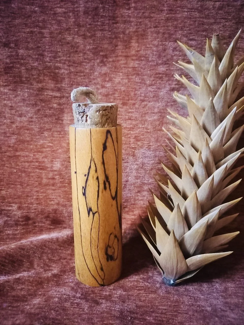 Wooden Container for Rapéh