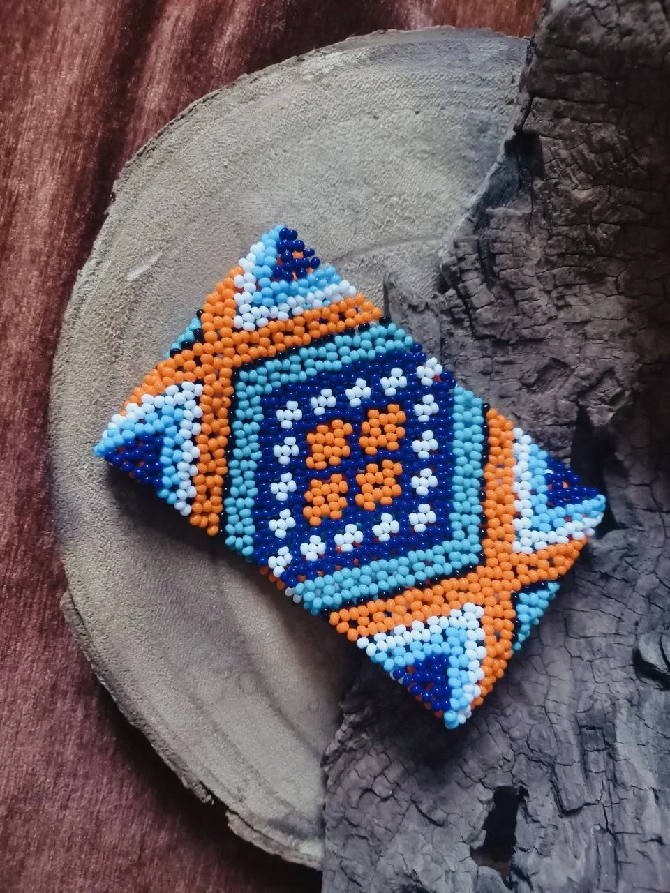 Handmade traditional Bracelet, Blue Star
