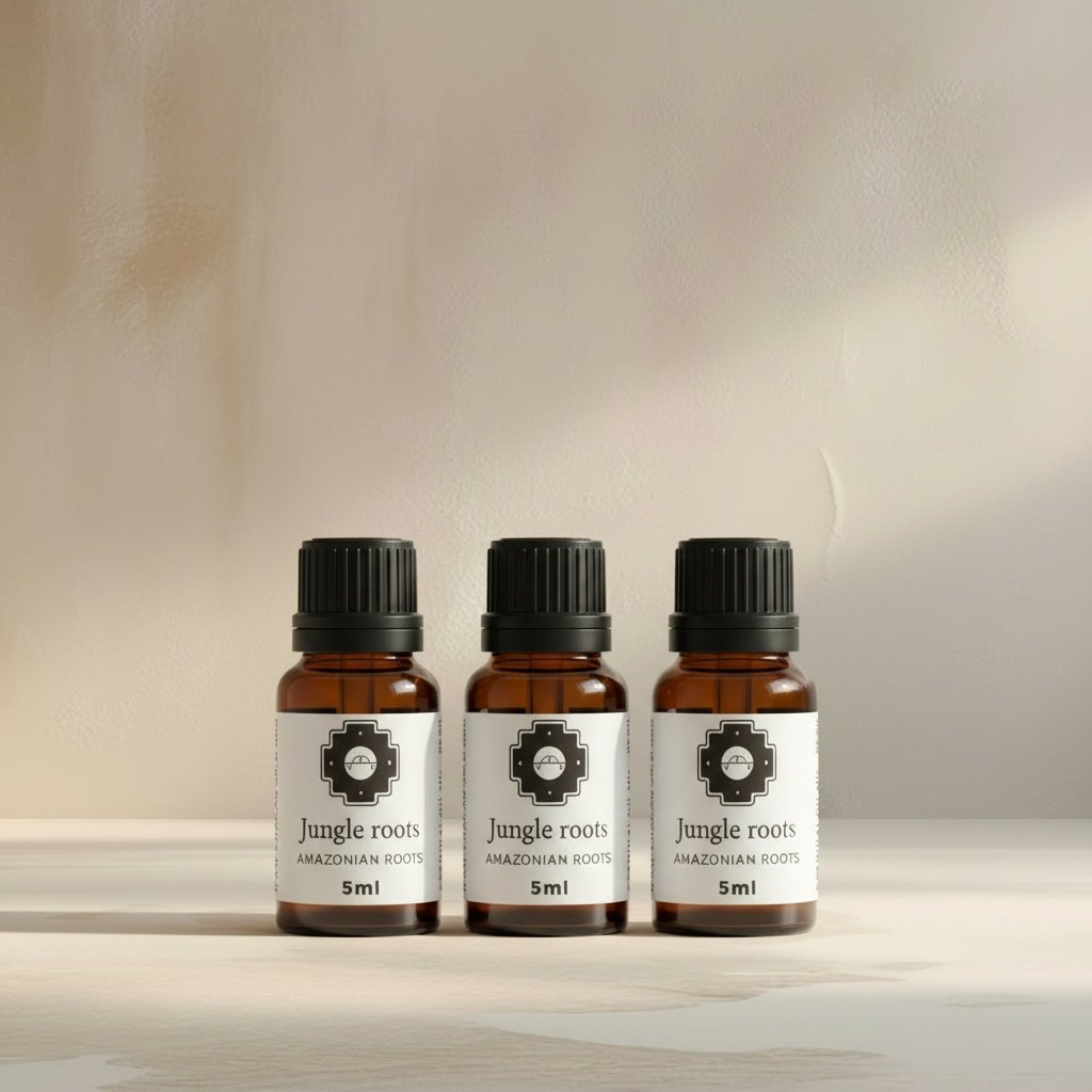 JUNGLE ROOTS Essential Oil, 3x 20 ml