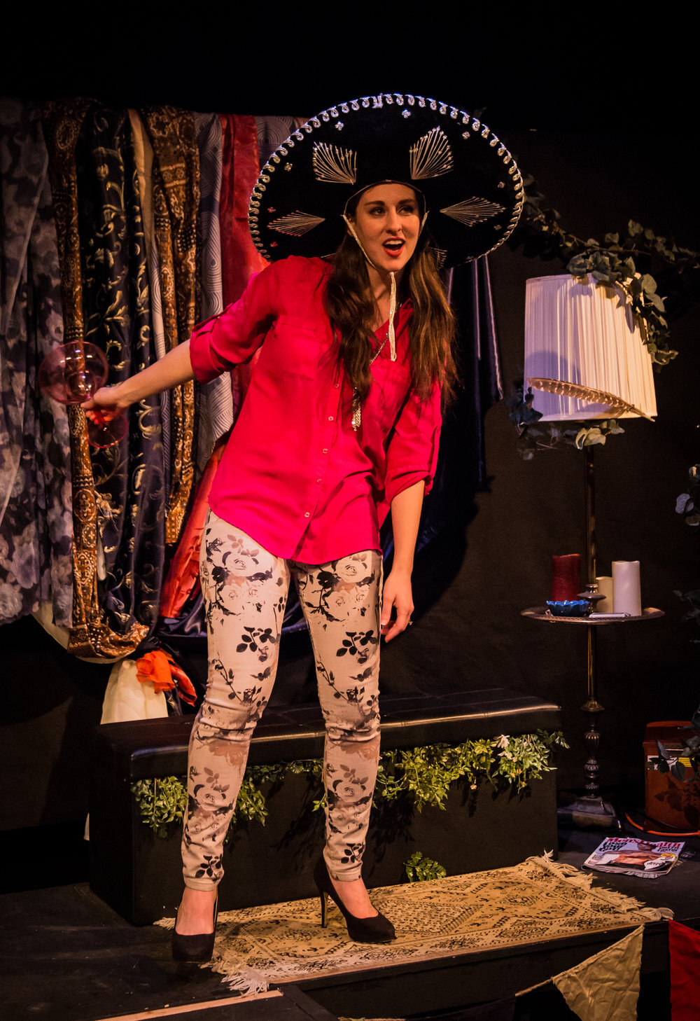 SOME NIGHT, dir. Eric Ruiter, 2017, Ophelia Theatre (photo: John Robert Hoffman)