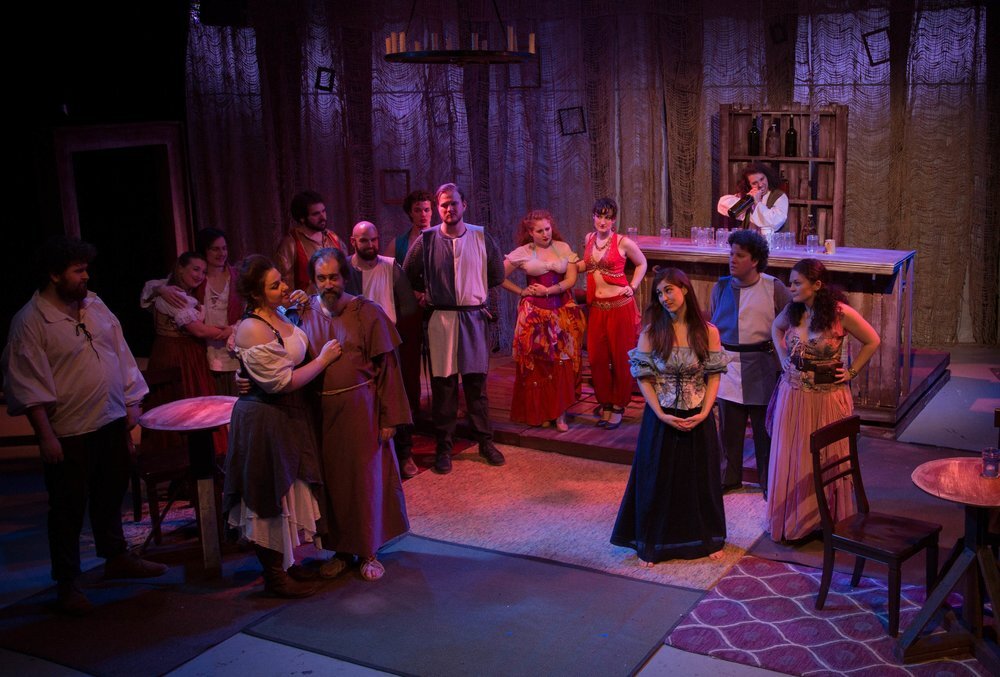 FOX AND BOULDER dir. Eric Ruiter, 2015, Ophelia Theatre (photo: John Robert Hoffman)