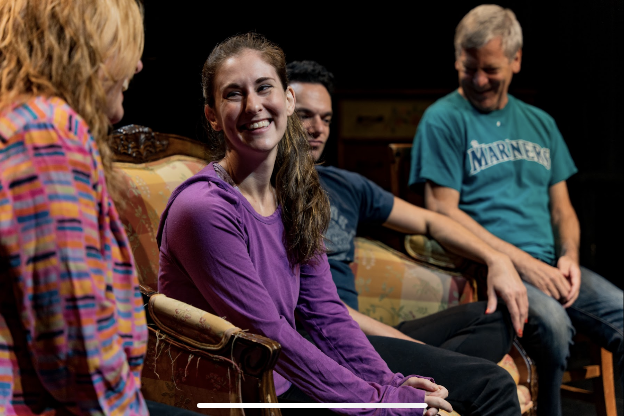 On Stage at The Nubox Theatre: Megan plays Dana in DIVING HORSES by Vinnie Nardiello
