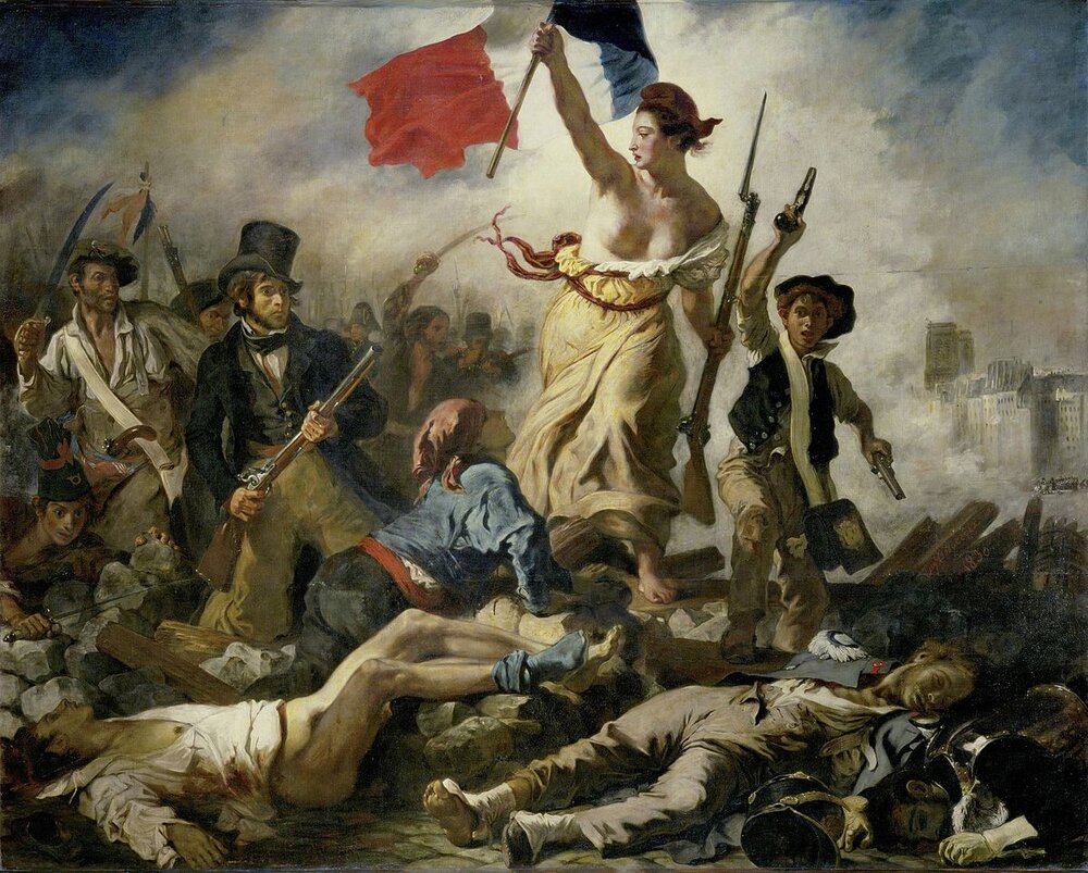 Delacroix 'Liberty guiding the people'