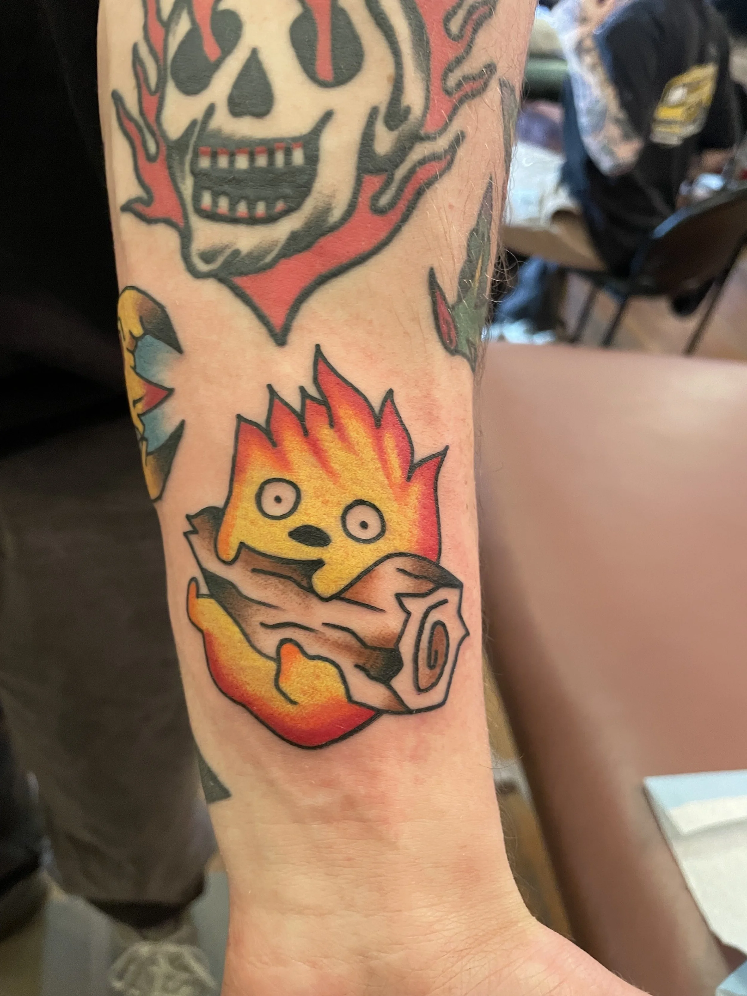 Calcifer Tattoo