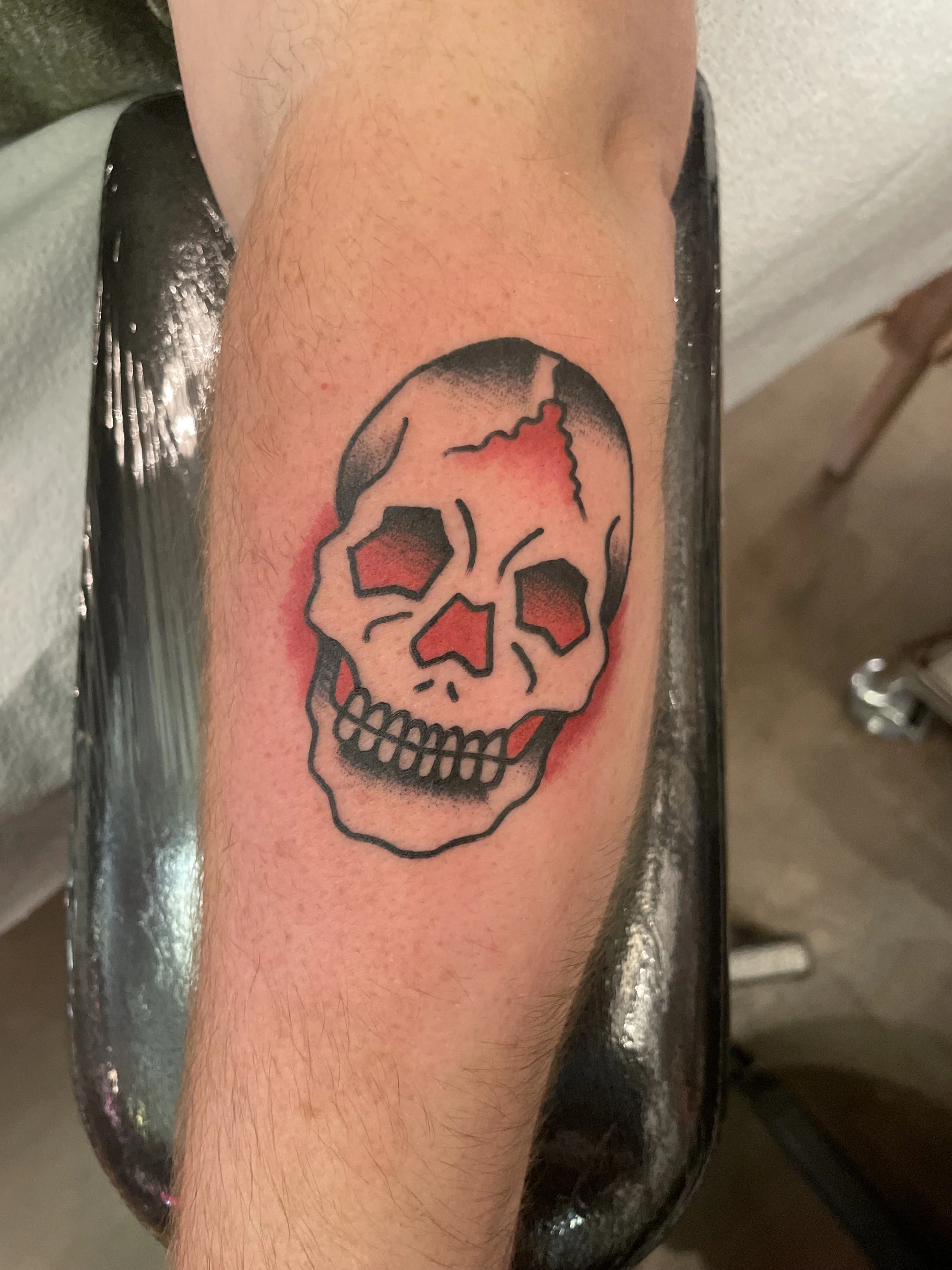 Traditional Skull Tattoo