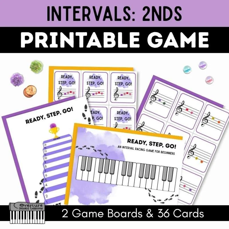Ready, Step, GO! Printable Game - FREE