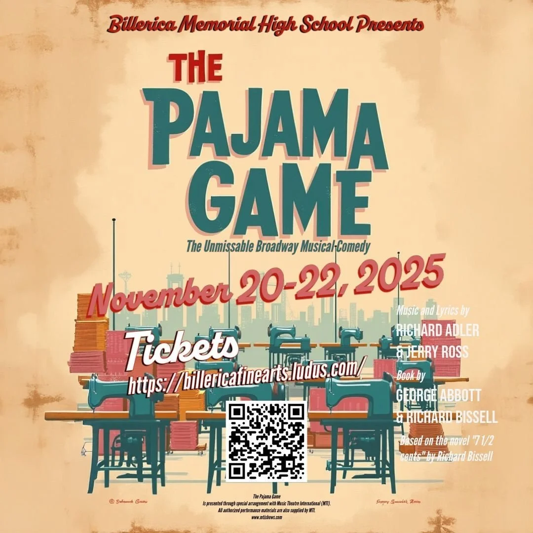 Overture Music Lessons is beyond proud to sponsor and volunteer for the BMHS winter music, The Pajama Game! These kids work incredibly hard all summer and fall and I can't wait to see them enjoy opening night in just over a week! Make sure you get yo