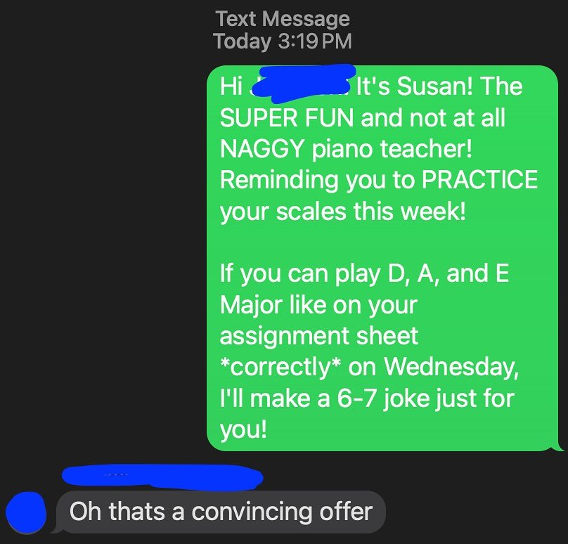 If you can&rsquo;t beat &lsquo;em, join &lsquo;em! #musicteacher #makeitfun