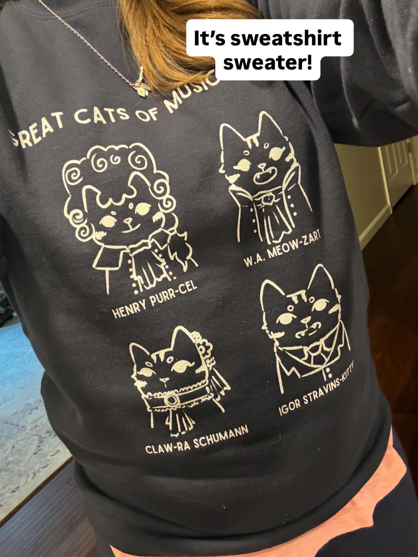 It definitely runs narrow so if you order one, make sure you read the sizing information carefully! I put the widths for every size on each item. #greatcatsofmusichistory