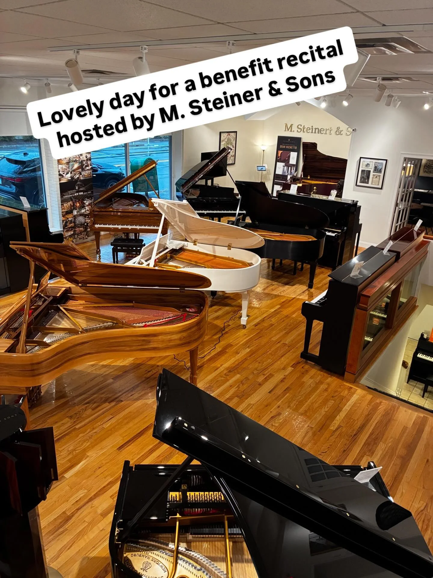Congratulations to Alison and Lydia on a GORGEOUS recital today in support of the MMTA Music Connect program. I was truly blown away by how warm and welcoming everyone was when I showed up to help out this afternoon. What an incredibly kind group of 