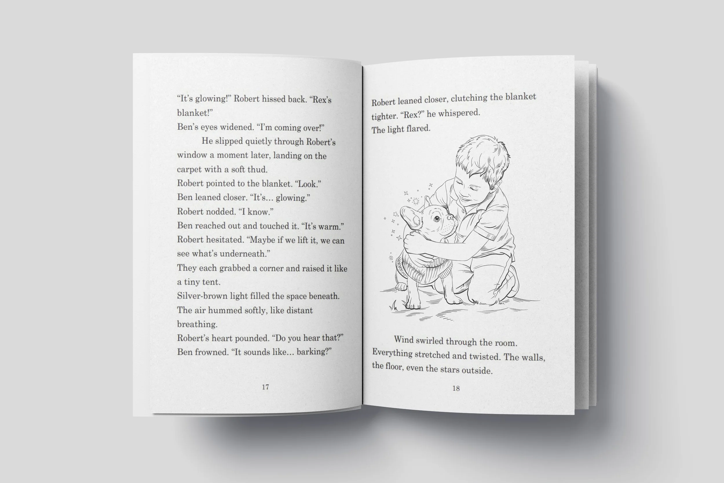 Opened book The Secret bridge1.jpg