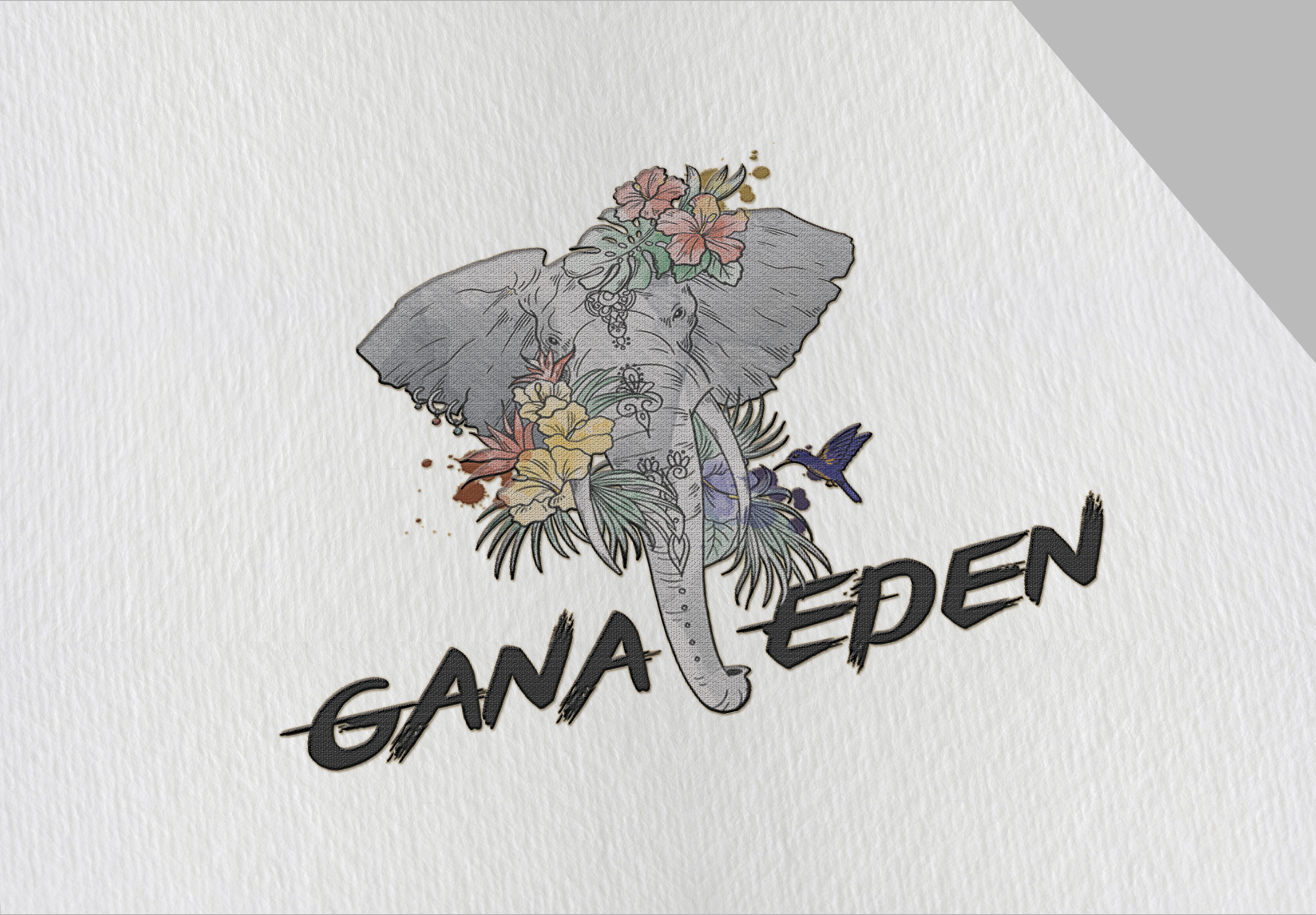  Brand identity for musician   Gana Eden   