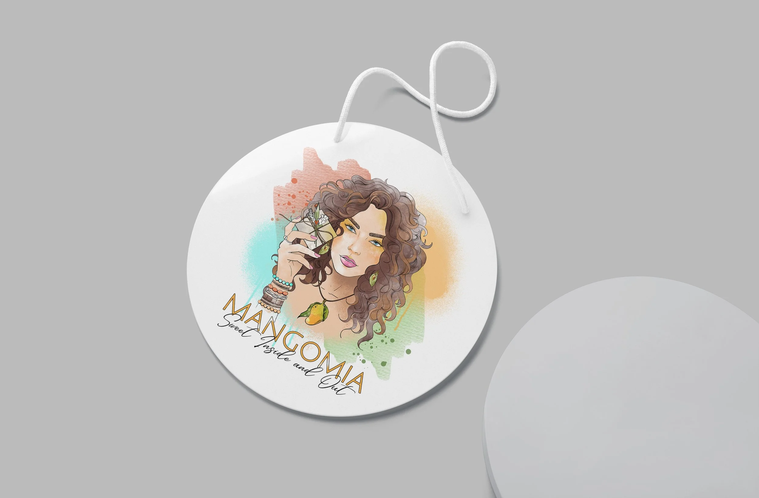  Brand identity for   Mangomia Jewelry   