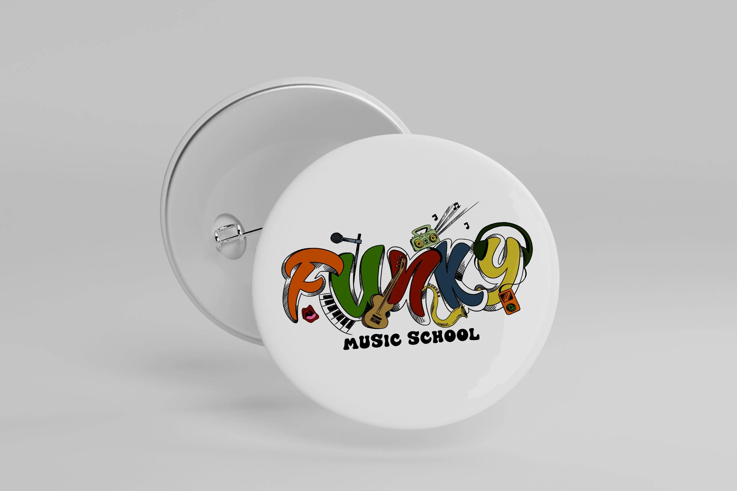  Brand identity for   Funky Music School   