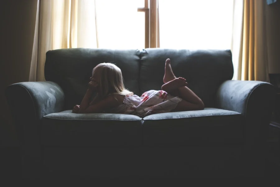 Do I sit-up or lie-down on the couch?