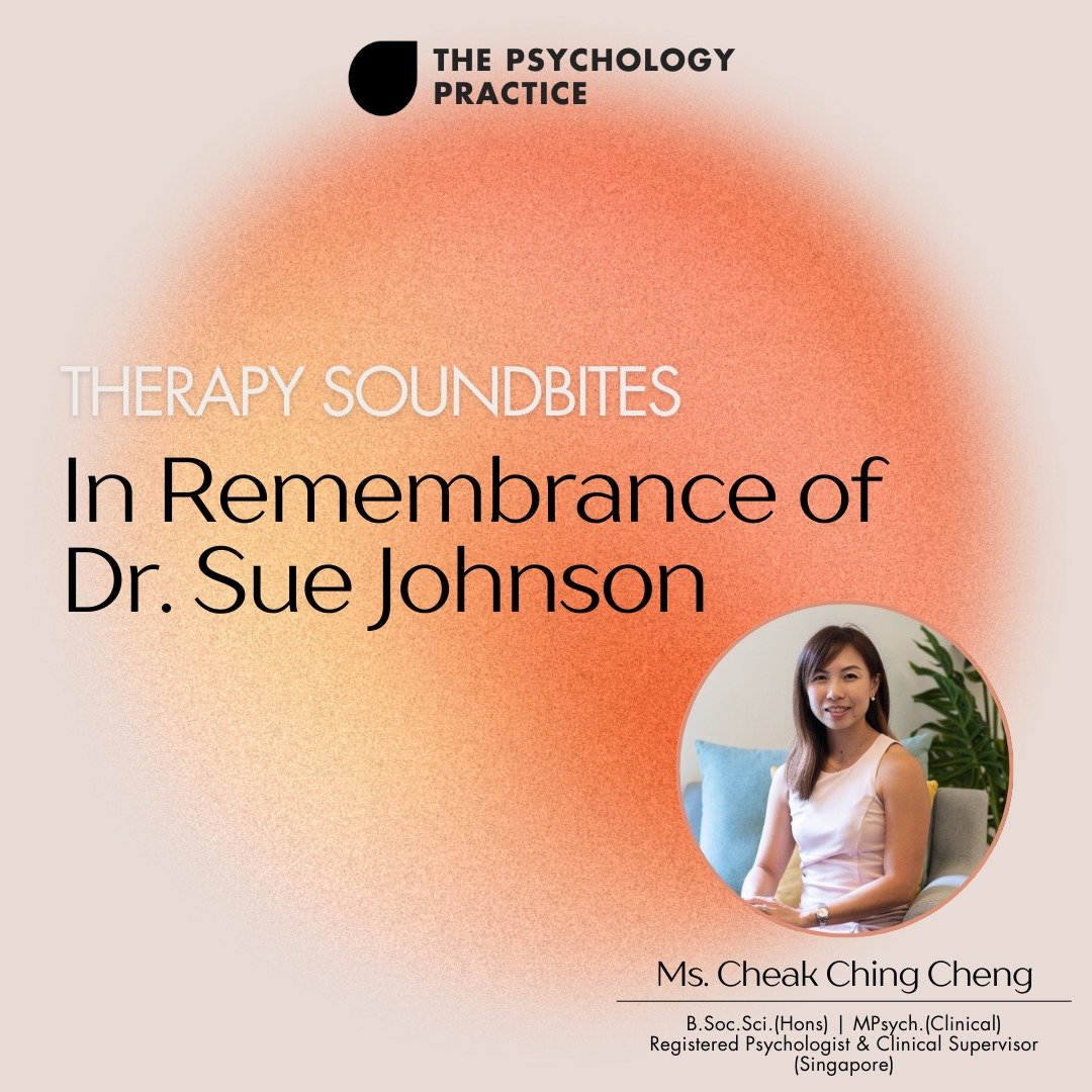 At TPP, we believe in breaking down barriers to seeking help. Our Therapy Soundbites series offers bite-sized insights and educational content straight from our therapists to you! 🎧🌟

The TPP team would like to celebrate the legacy of Dr. Sue Johns