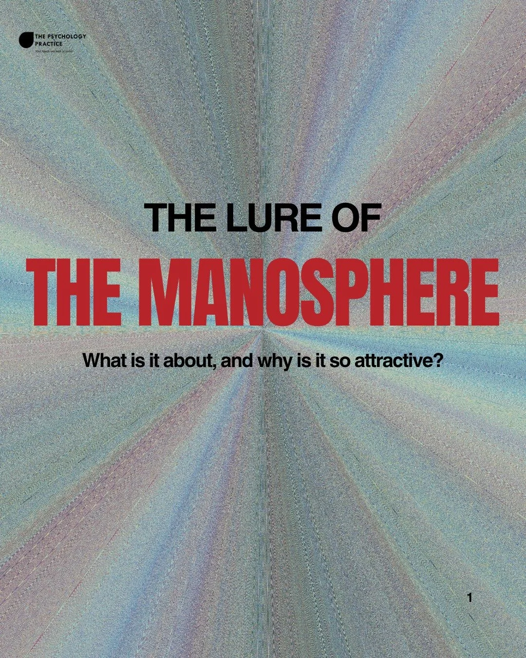 In recent years, a new term has entered our cultural lexicon, often sparking more heat than light: the Manosphere.  You may have heard phrases like "red pill", "alpha male", "MGTOW", or that the world is "rigged&quo