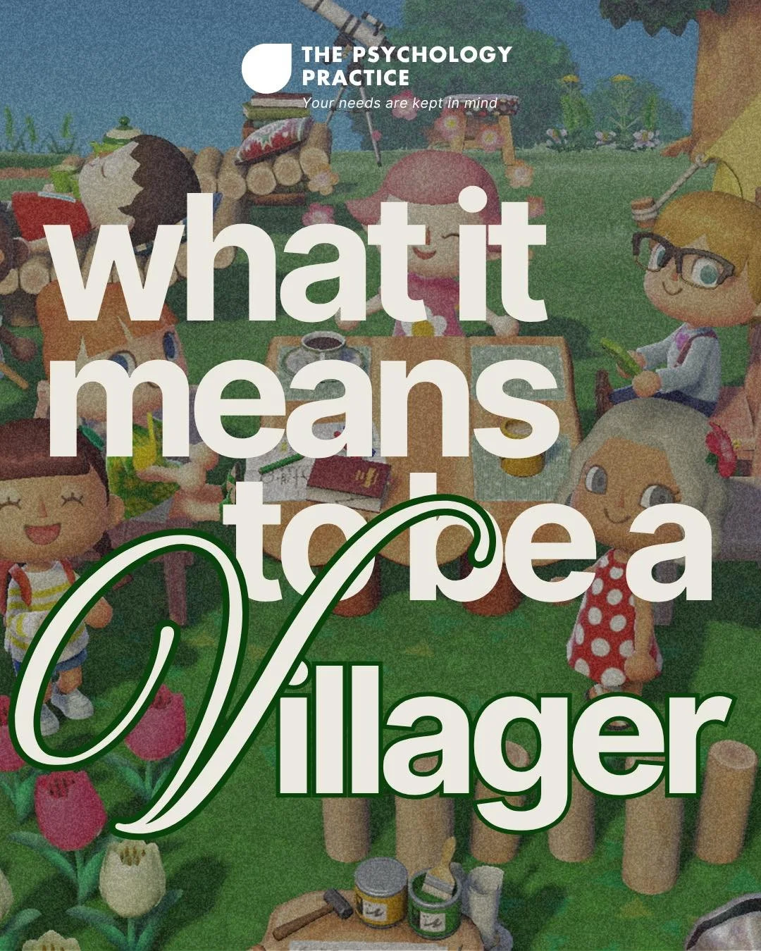 We all know it takes a village. But how do we get a village and what does it mean to be a villager? 

The deeper meaning of being a &ldquo;villager&rdquo; is not just wanting support. It is understanding that the kind of care we ache for is created t
