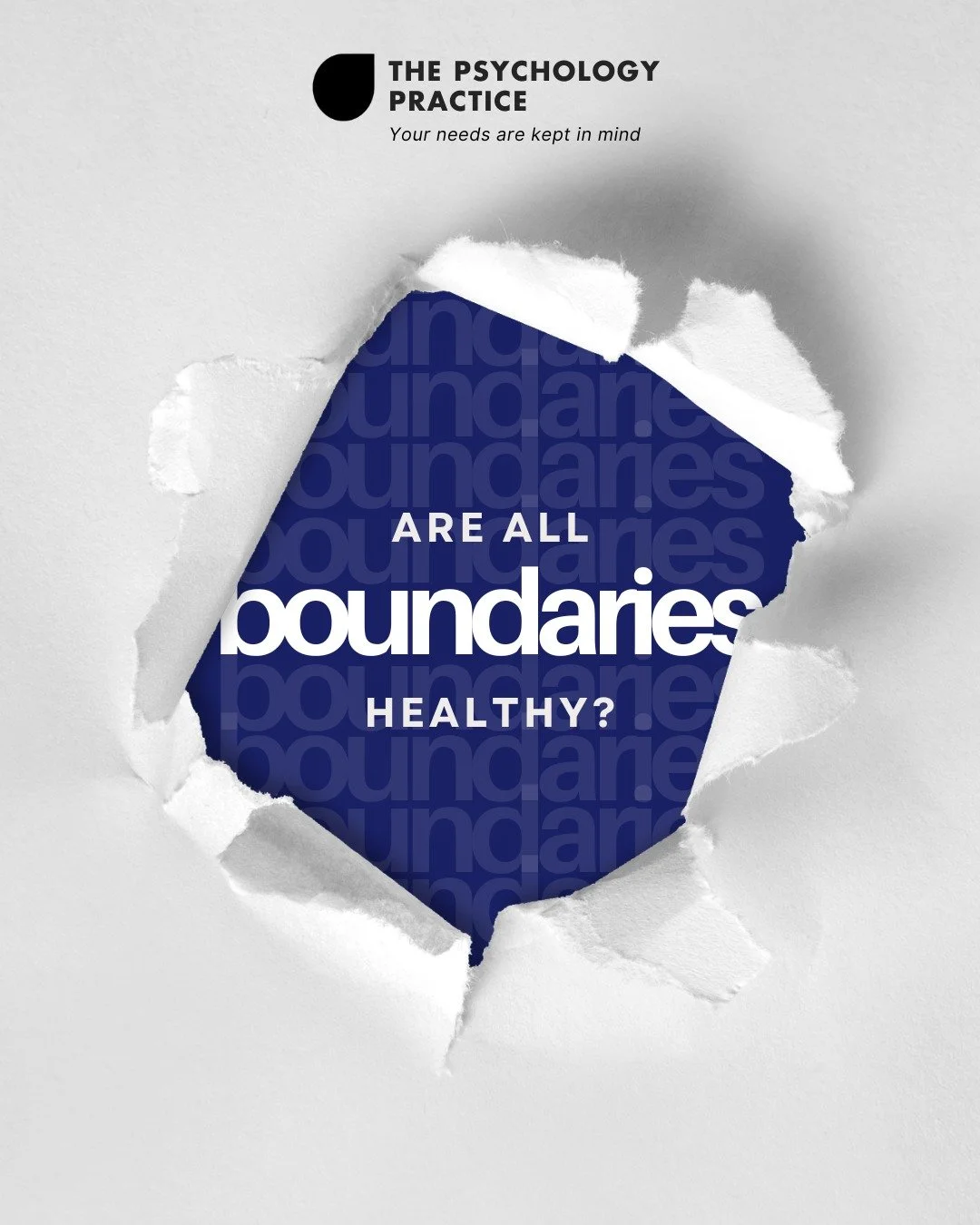 We are taught to "protect our peace" and "guard our energy", and the underlying message is often that setting boundaries is inherently healthy.

However, not every boundary is an act of emotional regulation. Some are forms of avoi