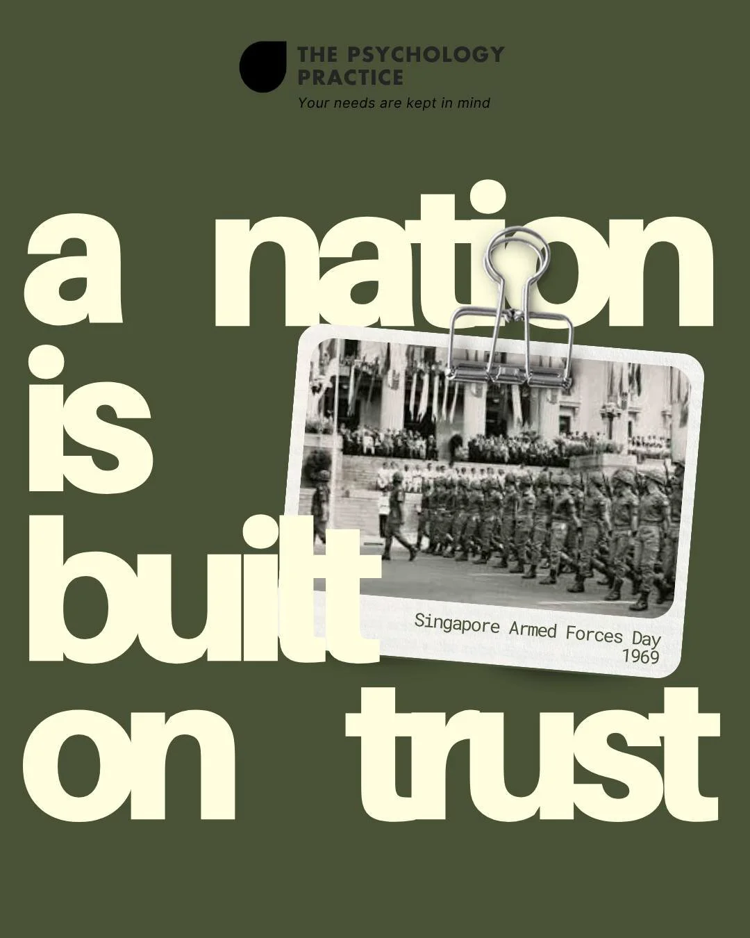 July 1st is Singapore Armed Forces Day - an opportunity to appreciate and thank the men and women who stand ready to defend Singapore. 

It is also an opportunity to ask how we can play our part as well. Inside our borders lies an invisible foundatio