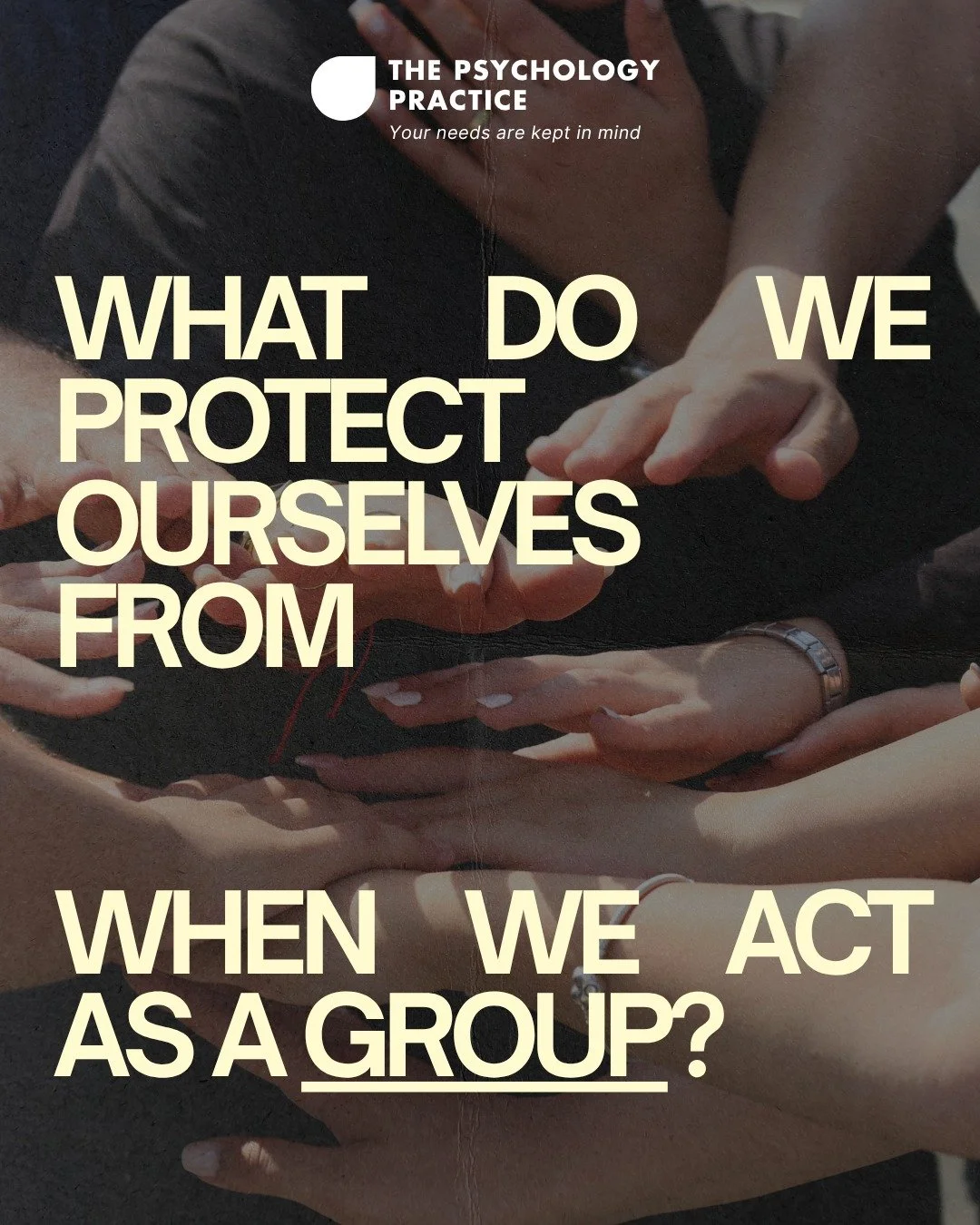 There is something deeply human about wanting others beside us when something feels difficult. Their presence can give us courage, steady our uncertainty and make our feelings easier to trust.

Every group creates a particular emotional vantage point