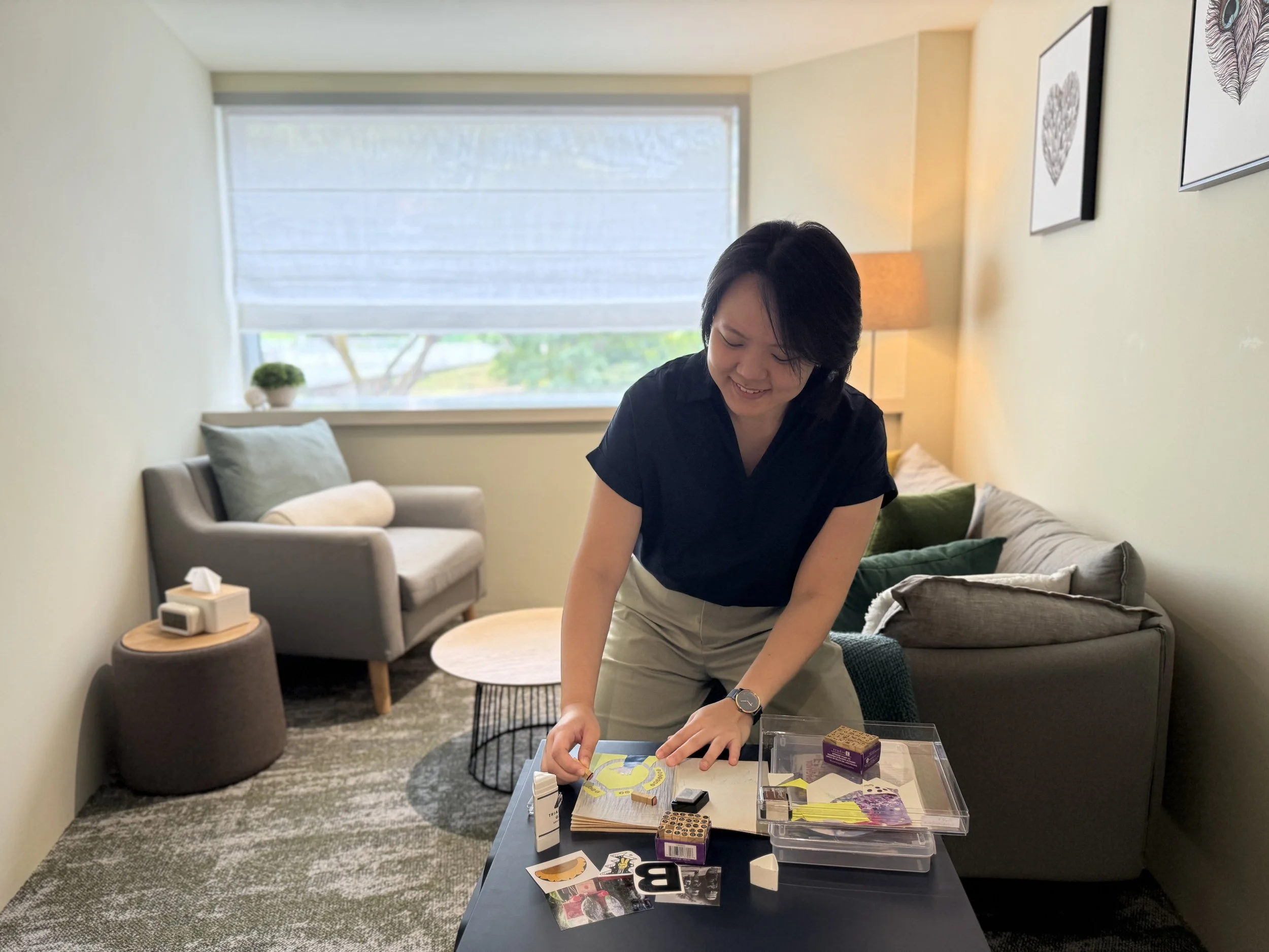 Art Therapist Rae Yi Yap The Psychology Practice TPP thepsychpractice Art Therapy