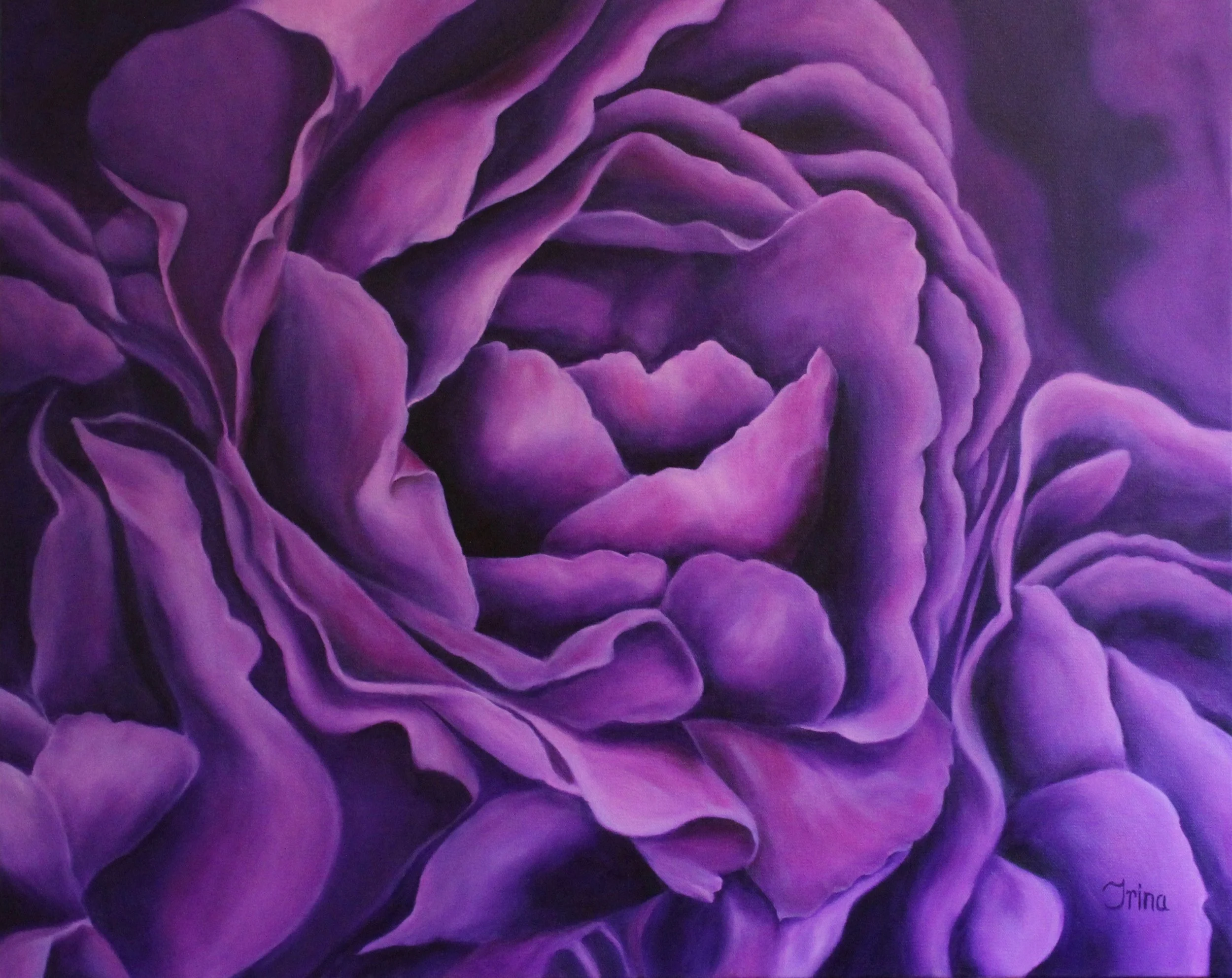 For Her 24x30 oil on canvas