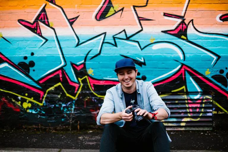 Headshot of freelancer photographer + videographer Dillon Osborne