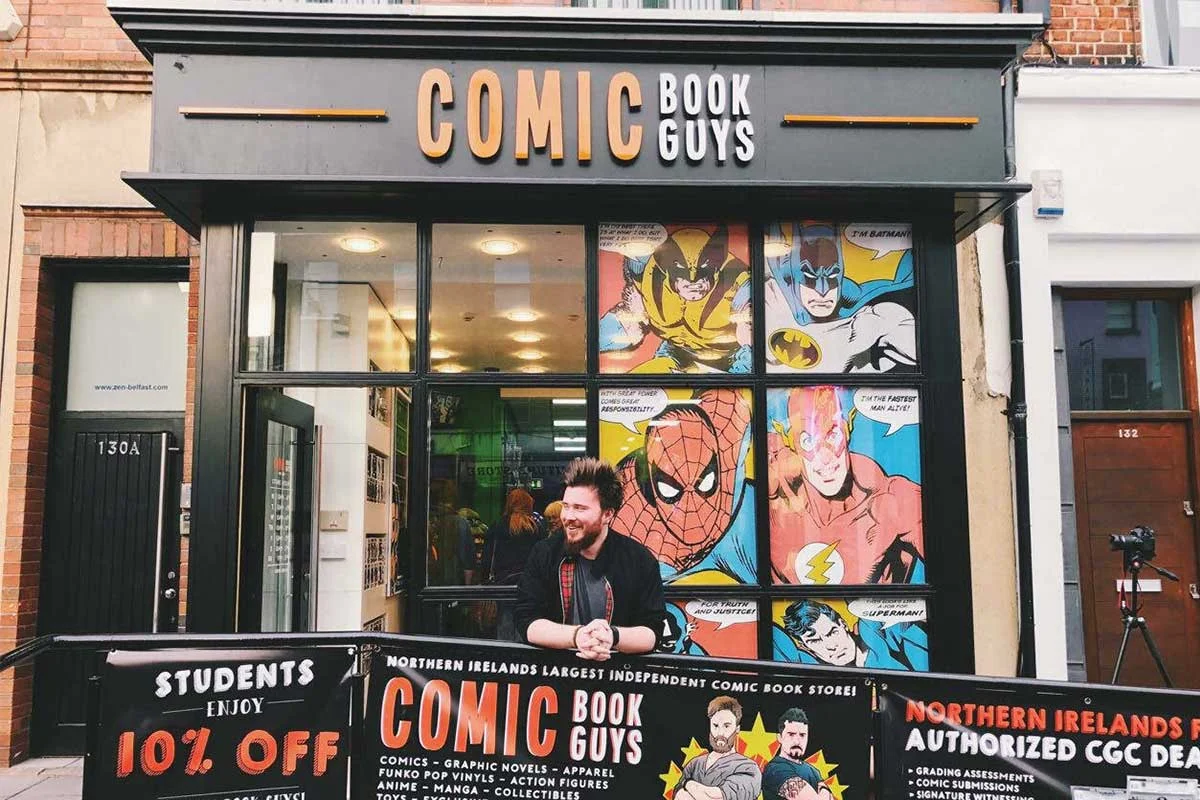Nostalgia, Entrepreneurship and Art with Aaron Flanagan from Comic Book Guys (#49)
