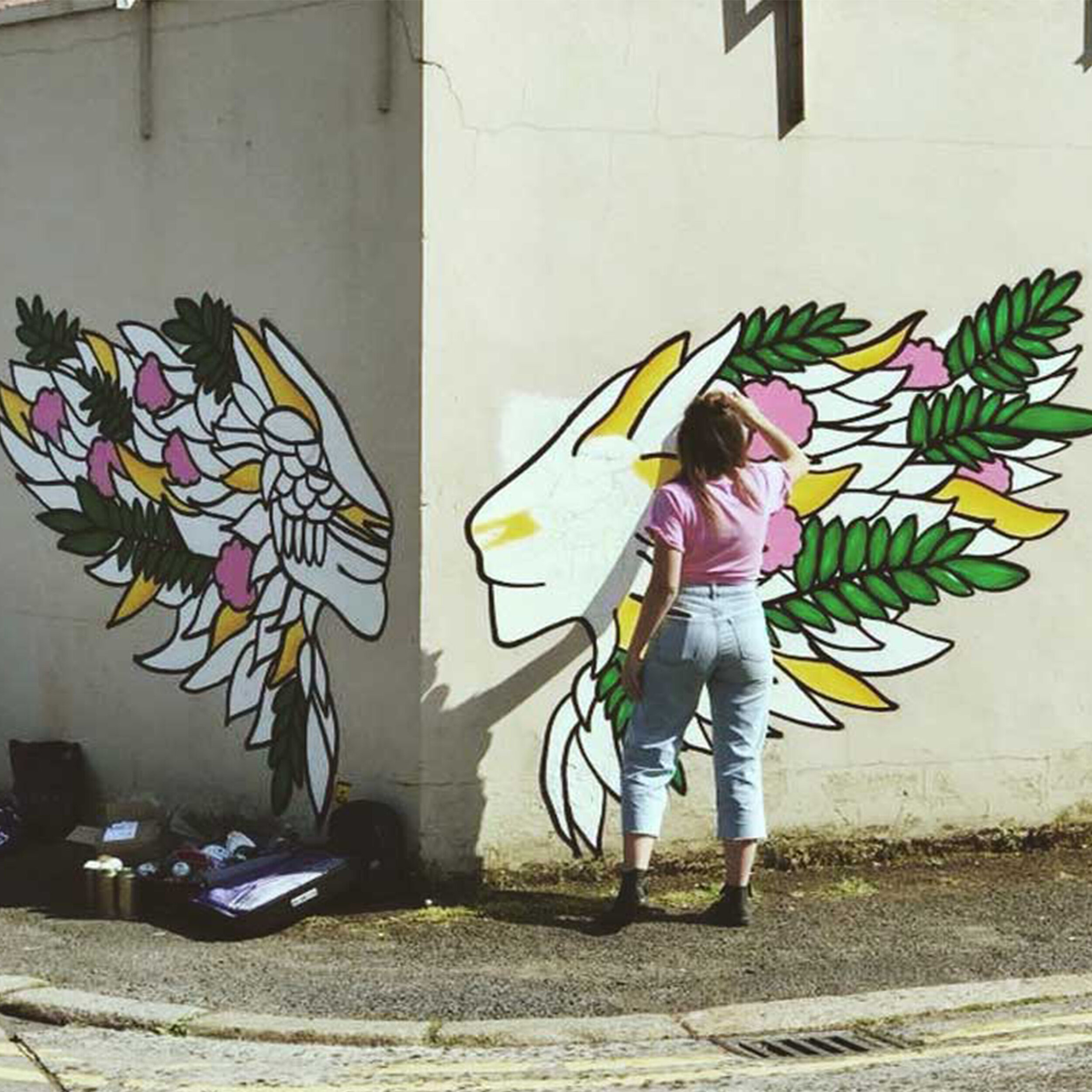 Danni Simpson: Street Artist
