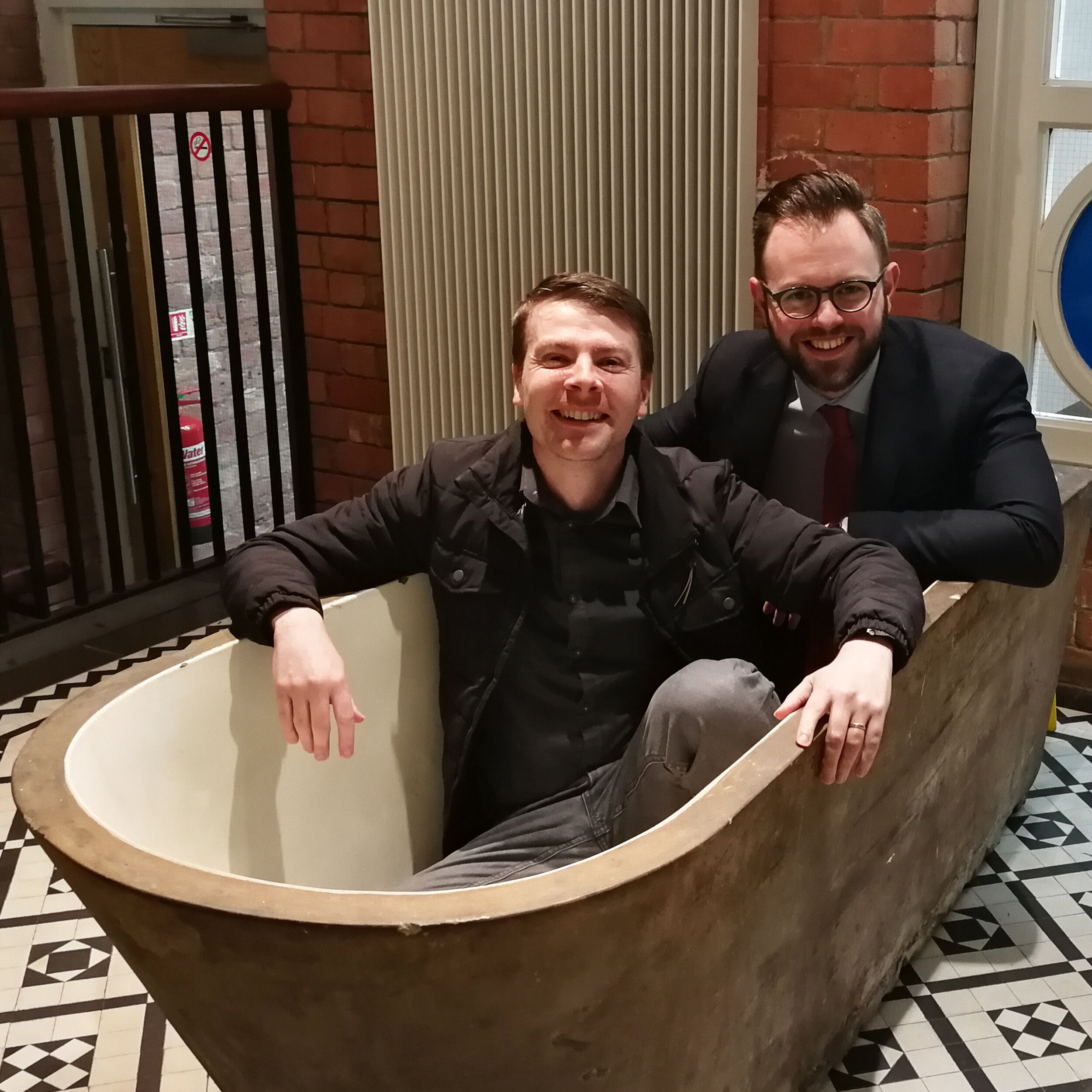 Three Men In A Tub: Brendan And Shane From Successful Belfast