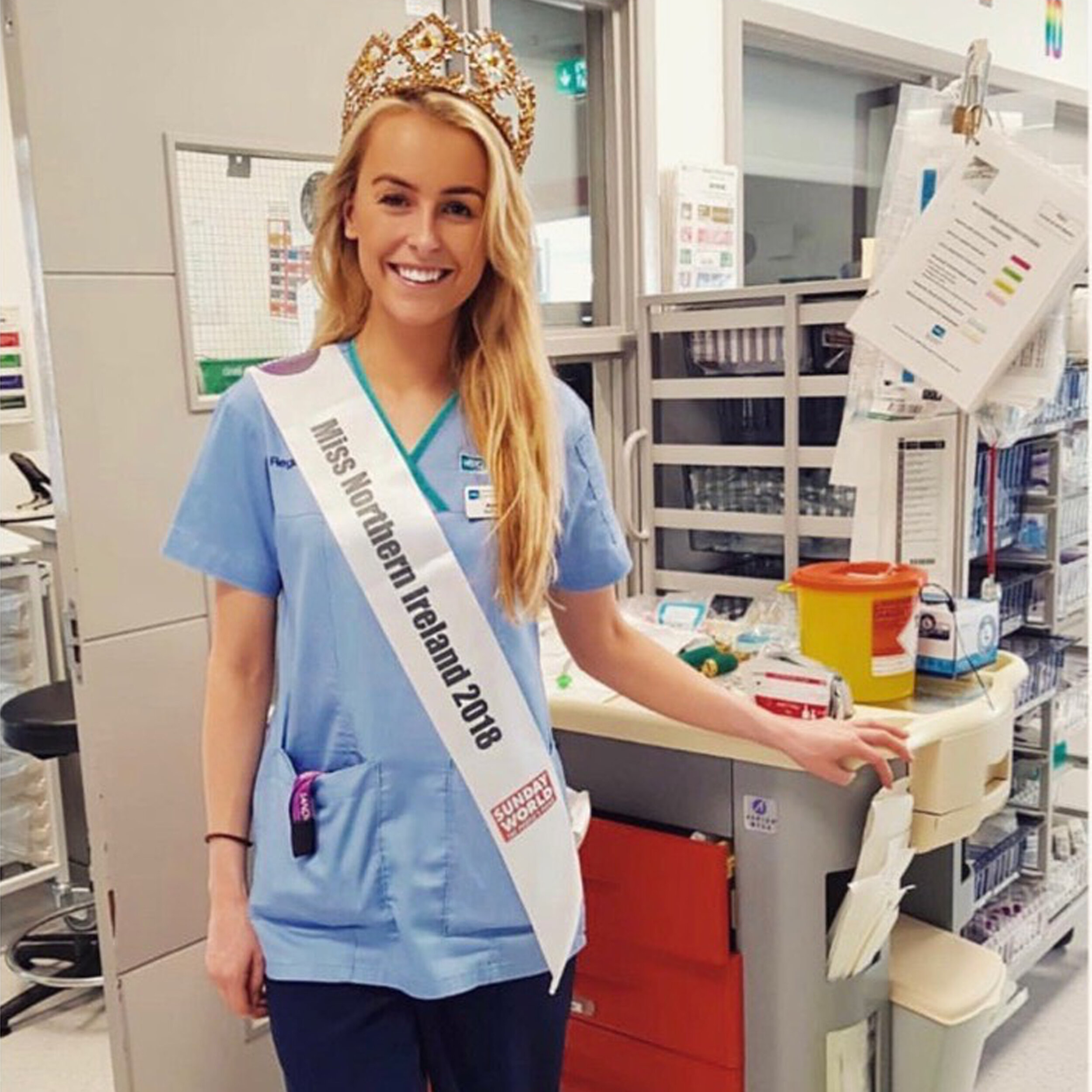 Katharine Walker: Miss Northern Ireland 2018, Paediatrics Nurse