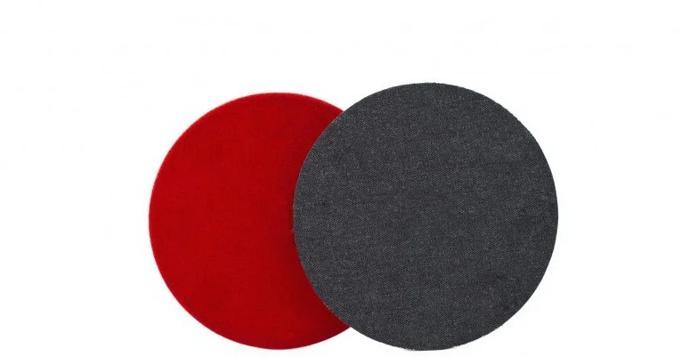 5" DENIM Aggressive Orange Peel Pad