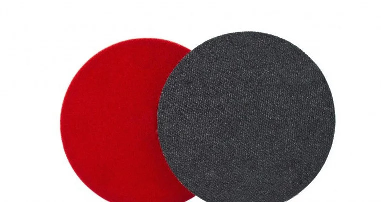 6" DENIM Aggressive Orange Peel Pad