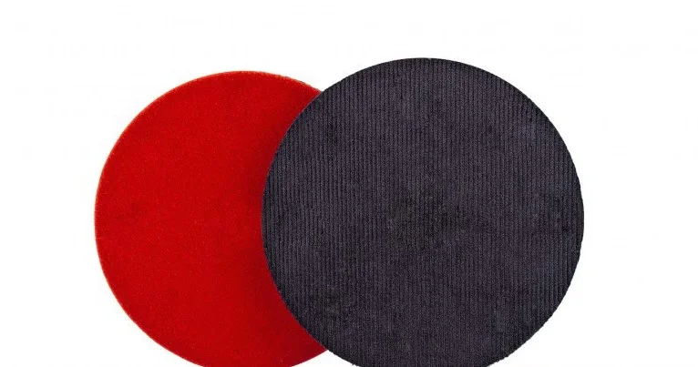 6" VELVET Light / Medium Orange Peel Pad