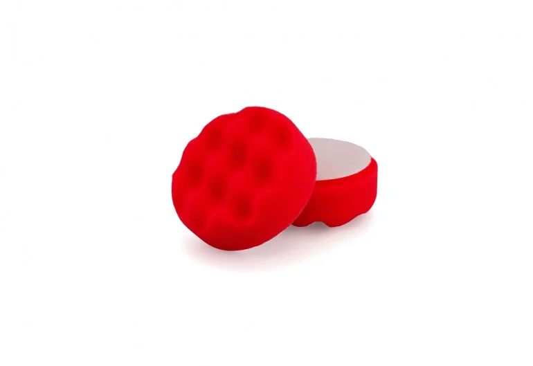3" ‘COOLSHINE’ RED Polishing GRIP Spot Pad
