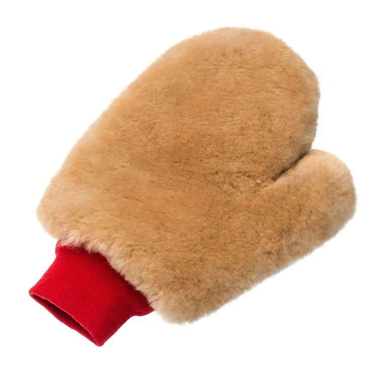 Merino Super Soft Lambskin &amp; Soft Wool Wash Mitt