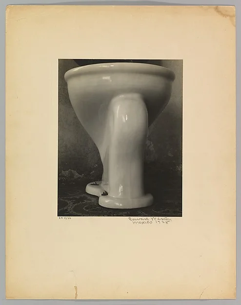 Edward Weston, Excusado (Toilet) , 1925