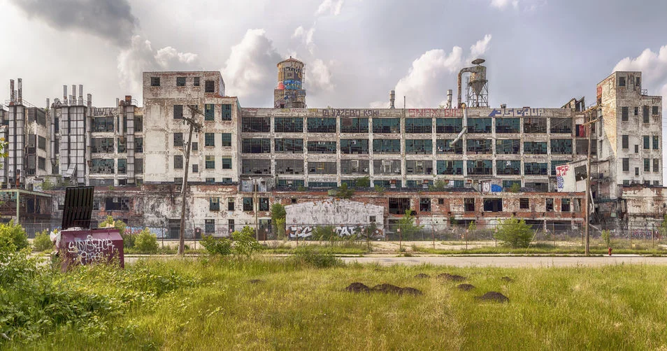 General Motors' Fisher Body Ruins of Detroit