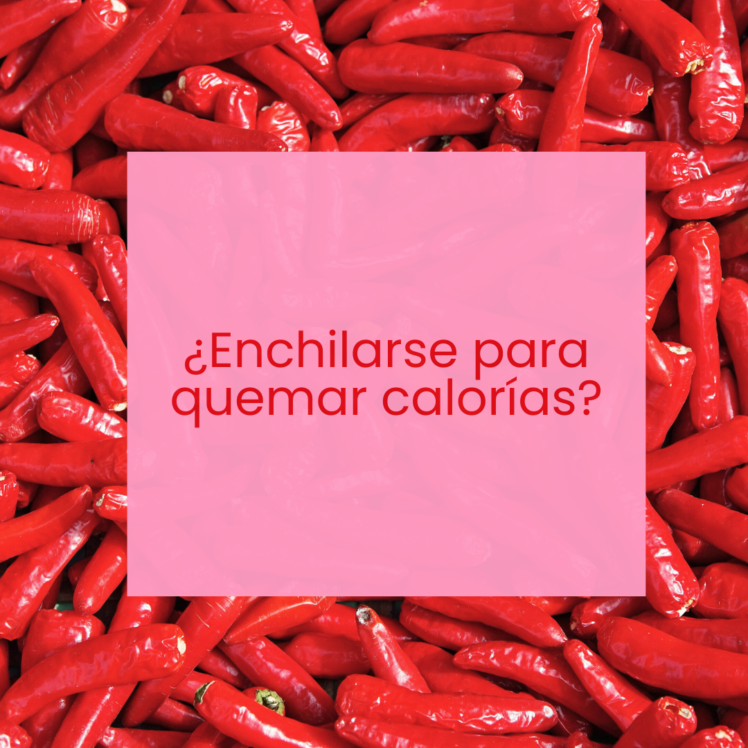 ¿Enchilarse o enfriarse para quemar calorías? 