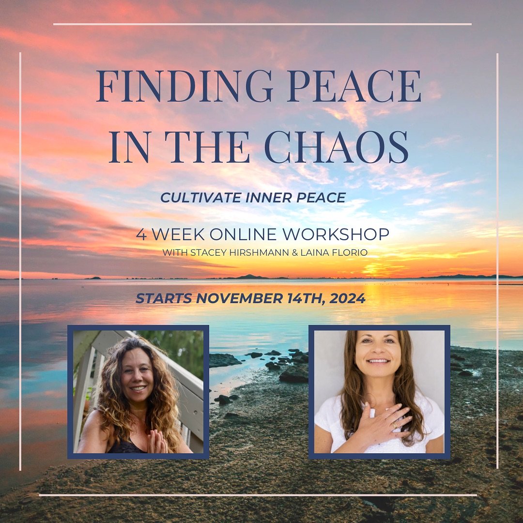 Are you ready to move beyond the chaos happening around you, or perhaps within you? Do you often wonder whether the conflict happening in the world is having an effect on your body, your energy and ability to focus? 

Join Stacey Hirshmann &amp; Lain