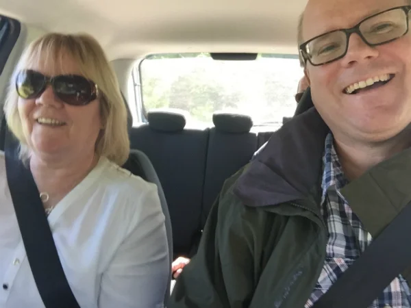 The director and his mother on the way to Offaly County Council